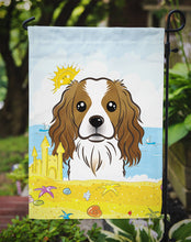 Load image into Gallery viewer, Cavalier Spaniel Summer Beach Garden Flag – Decorative Outdoor Yard Flag BB2092GF