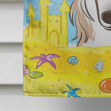 Load image into Gallery viewer, Borzoi Summer Beach Flag Canvas House Size BB2096CHF