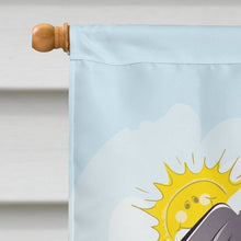 Load image into Gallery viewer, Weimaraner Summer Beach Flag Canvas House Size BB2099CHF