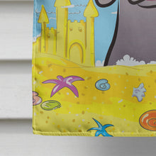 Load image into Gallery viewer, Weimaraner Summer Beach Flag Canvas House Size BB2099CHF