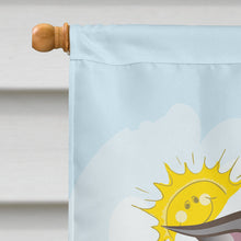 Load image into Gallery viewer, Italian Greyhound Summer Beach Flag Canvas House Size BB2104CHF