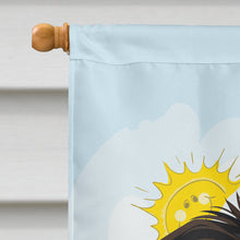 Load image into Gallery viewer, Border Collie Summer Beach Flag Canvas House Size BB2109CHF