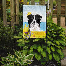 Load image into Gallery viewer, Border Collie Summer Beach Garden Flag – Decorative Outdoor Yard Flag BB2109GF