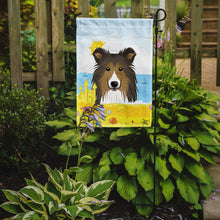 Load image into Gallery viewer, Sheltie Summer Beach Garden Flag – Decorative Outdoor Yard Flag BB2110GF