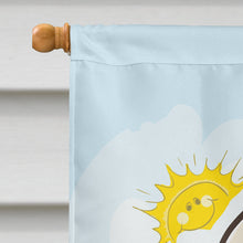 Load image into Gallery viewer, Afghan Hound Summer Beach Flag Canvas House Size BB2112CHF