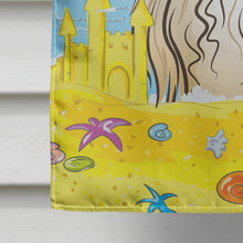 Load image into Gallery viewer, Afghan Hound Summer Beach Flag Canvas House Size BB2112CHF