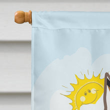 Load image into Gallery viewer, Doberman Summer Beach Flag Canvas House Size BB2113CHF
