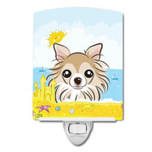 Load image into Gallery viewer, Chihuahua Summer Beach Ceramic Night Light BB2119CNL