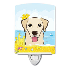 Load image into Gallery viewer, Golden Retriever Summer Beach Ceramic Night Light BB2120CNL