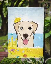 Load image into Gallery viewer, Golden Retriever Summer Beach Garden Flag – Decorative Outdoor Yard Flag BB2120GF