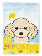 Load image into Gallery viewer, Buff Poodle Summer Beach Garden Flag – Decorative Outdoor Yard Flag BB2126GF