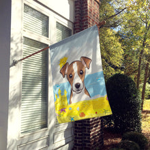 Load image into Gallery viewer, Jack Russell Terrier Summer Beach Flag Canvas House Size BB2128CHF