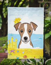 Load image into Gallery viewer, Jack Russell Terrier Summer Beach Garden Flag – Decorative Outdoor Yard Flag BB2128GF