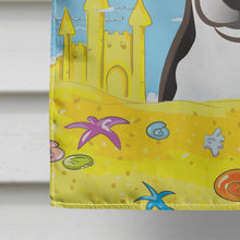 Load image into Gallery viewer, Jack Russell Terrier Summer Beach Flag Canvas House Size BB2129CHF