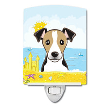 Load image into Gallery viewer, Jack Russell Terrier Summer Beach Ceramic Night Light BB2129CNL