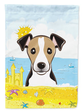 Load image into Gallery viewer, Jack Russell Terrier Summer Beach Garden Flag – Decorative Outdoor Yard Flag BB2129GF