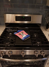 Load image into Gallery viewer, American Flag and Jack Russell Terrier Oven Mitt BB2132OVMT