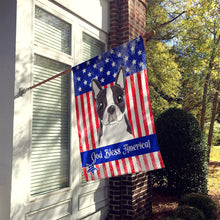Load image into Gallery viewer, Boston Terrier Flag Canvas House Size BB2133CHF