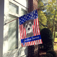 Load image into Gallery viewer, Schnauzer Flag Canvas House Size BB2136CHF