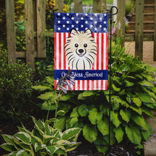 Load image into Gallery viewer, Pomeranian Garden Flag – Decorative Outdoor Yard Flag BB2137GF