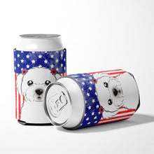 Load image into Gallery viewer, American Flag and Maltese Can or Bottle Hugger BB2138CC