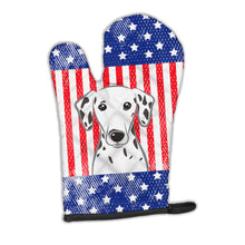 Load image into Gallery viewer, American Flag and Dalmatian Oven Mitt BB2140OVMT