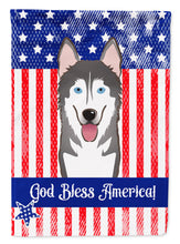 Load image into Gallery viewer, Alaskan Malamute Flag Canvas House Size BB2148CHF