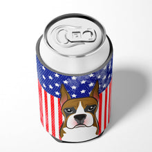 Load image into Gallery viewer, American Flag and Boxer Can or Bottle Hugger BB2153CC