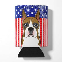 Load image into Gallery viewer, American Flag and Boxer Can or Bottle Hugger BB2153CC