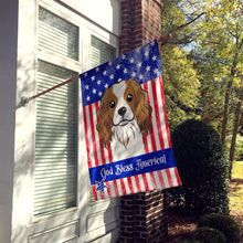 Load image into Gallery viewer, Cavalier Spaniel Flag Canvas House Size BB2154CHF