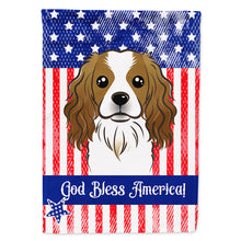 Load image into Gallery viewer, Cavalier Spaniel Flag Canvas House Size BB2154CHF