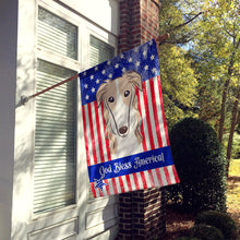 Load image into Gallery viewer, Borzoi Flag Canvas House Size BB2158CHF