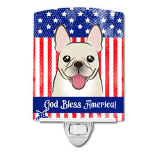 Load image into Gallery viewer, American Flag and French Bulldog Ceramic Night Light BB2168CNL