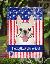 Load image into Gallery viewer, God Bless American Flag with French Bulldog Garden Flag – Decorative Outdoor Yard Flag BB2168GF