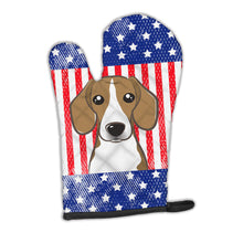 Load image into Gallery viewer, American Flag and Beagle Oven Mitt BB2169OVMT
