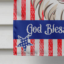 Load image into Gallery viewer, God Bless American Flag with Chihuahua Flag Canvas House Size BB2181CHF