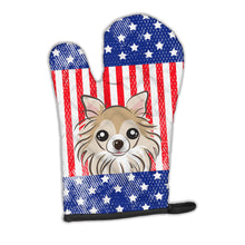 Load image into Gallery viewer, American Flag and Chihuahua Oven Mitt BB2181OVMT