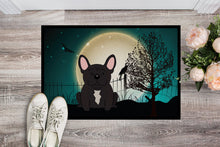 Load image into Gallery viewer, Halloween Scary French Bulldog Brindle Doormat - 24x36 Decorative Floor Mat – Indoor/Outdoor Rug with Artistic Flair BB2199JMAT