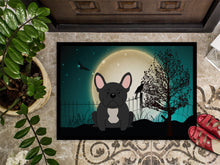 Load image into Gallery viewer, Halloween Scary French Bulldog Black Doormat - 24x36 Decorative Floor Mat – Indoor/Outdoor Rug with Artistic Flair BB2204JMAT