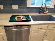 Load image into Gallery viewer, Halloween Scary Mastiff Brindle Dish Drying Mat – Absorbent, Artistic Kitchen Essentials BB2205DDM