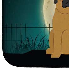 Load image into Gallery viewer, Halloween Scary Mastiff Dish Drying Mat – Absorbent, Artistic Kitchen Essentials BB2208DDM