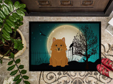 Load image into Gallery viewer, Halloween Scary Norwich Terrier Doormat - 24x36 Decorative Floor Mat – Indoor/Outdoor Rug with Artistic Flair BB2210JMAT