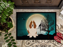 Load image into Gallery viewer, Halloween Scary Basset Hound Doormat - 24x36 Decorative Floor Mat – Indoor/Outdoor Rug with Artistic Flair BB2211JMAT