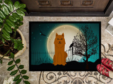 Load image into Gallery viewer, Halloween Scary Karelian Bear Dog Doormat - 24x36 Decorative Floor Mat – Indoor/Outdoor Rug with Artistic Flair BB2212JMAT