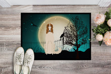 Load image into Gallery viewer, Halloween Scary Borzoi Doormat - 24x36 Decorative Floor Mat – Indoor/Outdoor Rug with Artistic Flair BB2213JMAT