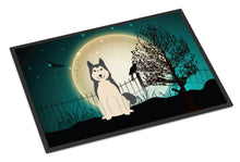 Load image into Gallery viewer, Halloween Scary West Siberian Laika Spitz Doormat - 24x36 Decorative Floor Mat – Indoor/Outdoor Rug with Artistic Flair BB2215JMAT