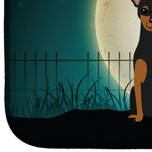 Load image into Gallery viewer, Halloween Scary Manchester Terrier Dish Drying Mat – Absorbent, Artistic Kitchen Essentials BB2218DDM