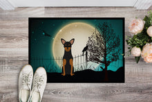 Load image into Gallery viewer, Halloween Scary Manchester Terrier Doormat - 24x36 Decorative Floor Mat – Indoor/Outdoor Rug with Artistic Flair BB2218JMAT