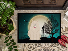 Load image into Gallery viewer, Halloween Scary Samoyed Doormat - 24x36 Decorative Floor Mat – Indoor/Outdoor Rug with Artistic Flair BB2220JMAT