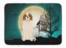 Load image into Gallery viewer, Halloween Scary Saint Bernard Machine Washable Memory Foam Mat BB2225RUG